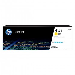 HP 415X didesnės talpos geltona tonerio kasetė (W2032X)